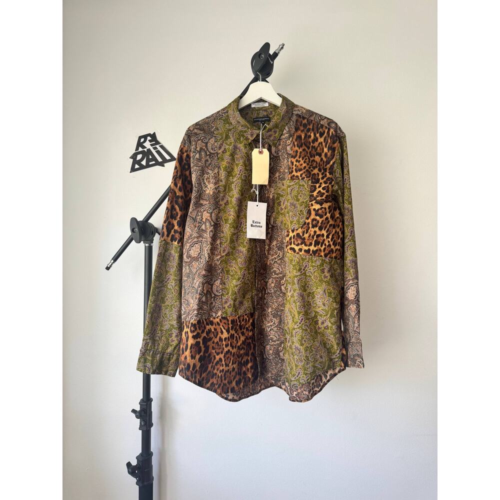 NWT Engineered Garments Paisley Shirt Patchwork Colorblock
